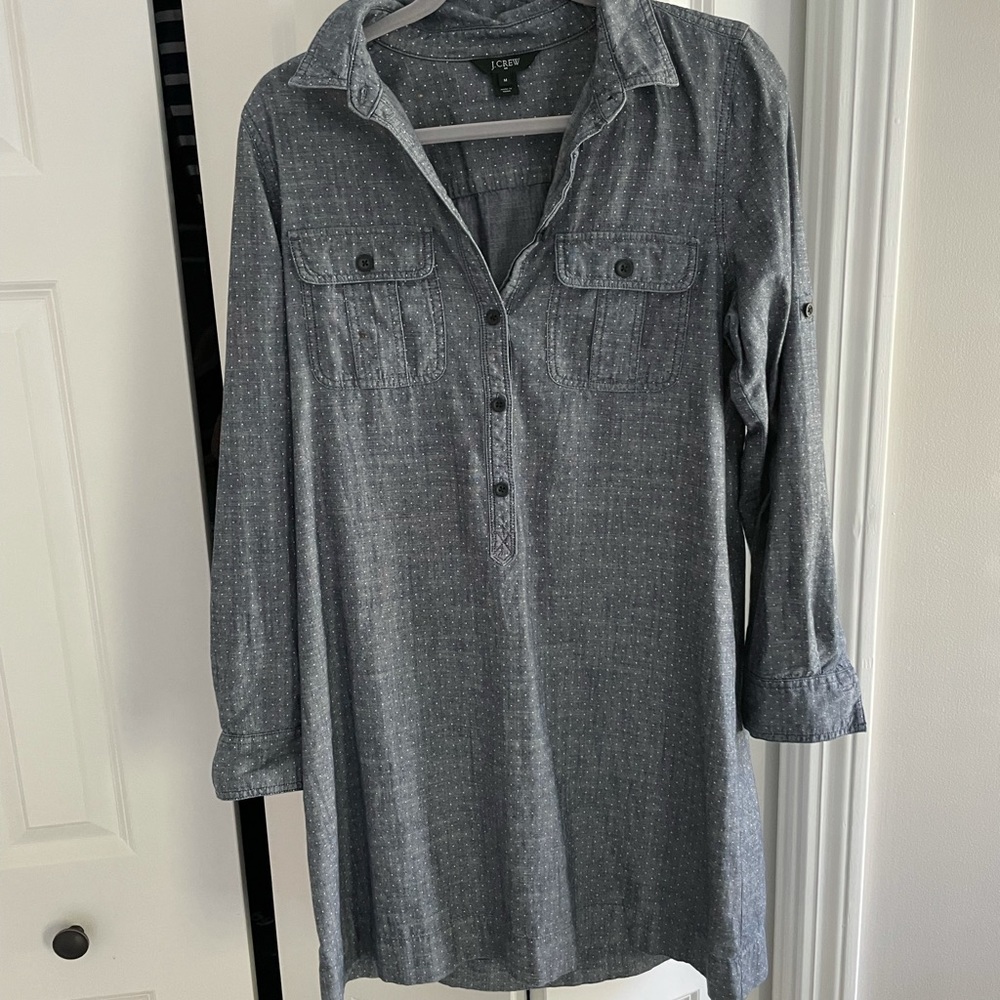 J Crew denim dress